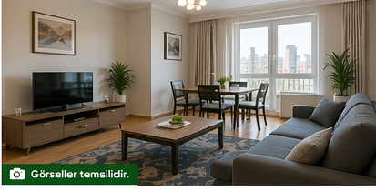 Ümitköy Mahallesi’nde yer alan bu 2+1 kiralık daire